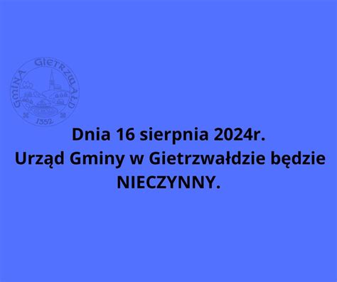 Aktualności Urząd Gminy w Gietrzwałdzie