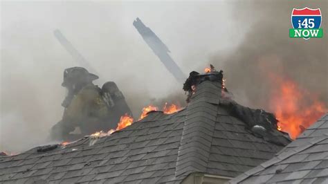 Lightning Strike Possible Cause Of House Fire Youtube