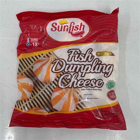 Jual DUMPLING CHEESE SUNFISH 500GR OLAHAN IKAN ISI KEJU Shopee Indonesia