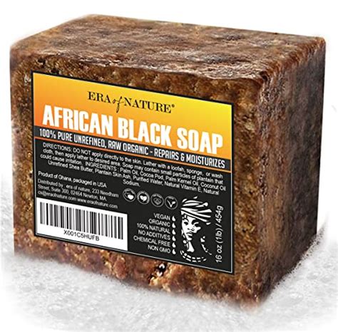 Garden Best Raw African Black Soap By Natures Garden