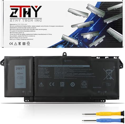 Amazon ZTHY 7FMXV Laptop Battery Replacement For Dell Latitude