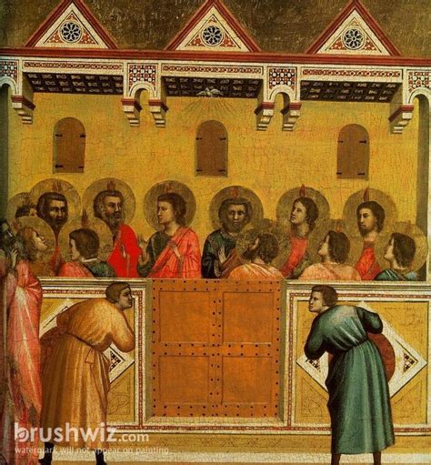 Pentecost By Giotto Di Bondone Oil Painting Reproduction