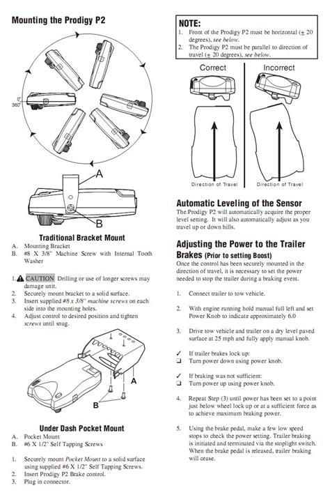 Tekonsha Prodigy P2 Brake Controller Wiring Diagram Wiring Diagram