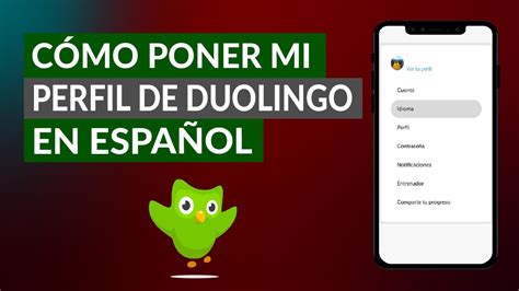 Cómo Poner mi Perfil de Duolingo en Español Fácilmente Desde Cualquier