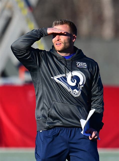 Super Bowl 2019 The Love Of Sean Mcvay The Mastermind Behind The Rams