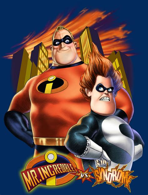 Mr.Incredible vs Syndrome! | The incredibles, Disney art, Disney art ...