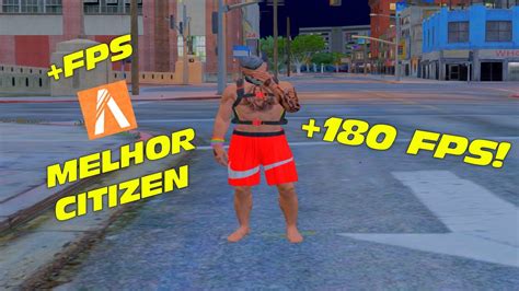 A MELHOR CITIZEN PARA PVP NO GTA V RP FIVEM 144 FPS YouTube