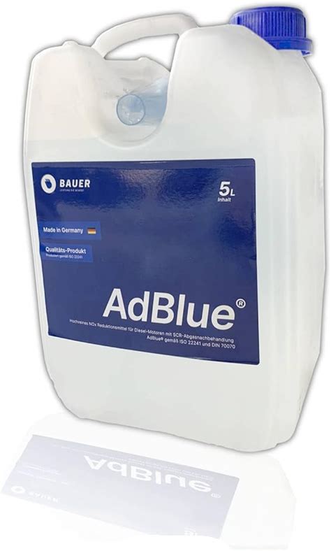 Bauer Blue AdBlue 5 Liter Kanister mit Ausgießer Harnstofflösung