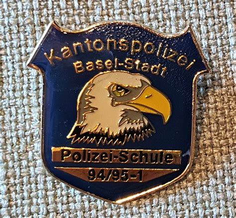 L Pin Kantonspolizei Basel Stadt Polizei Schule Kaufen Auf