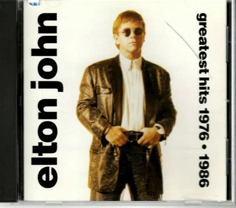 ELTON JOHN CD MCA Records 1992 MCAD10693 Greatest Hits 1976 1986