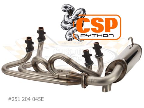 Python Exhaust System Custom Speed Parts CSP