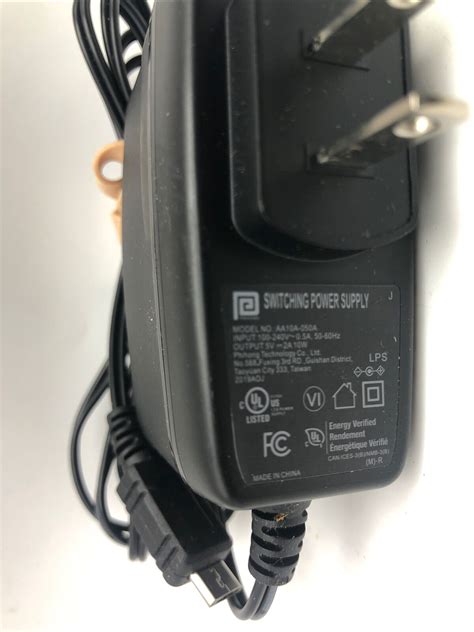 Phihong Aa A A Ac Power Supply Adapter Charger Cord Output V A Ebay