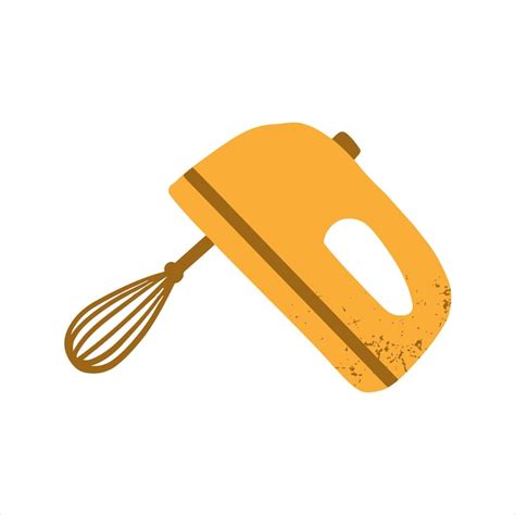 Premium Vector Mixer Baking Kitchen Utensil Illustration