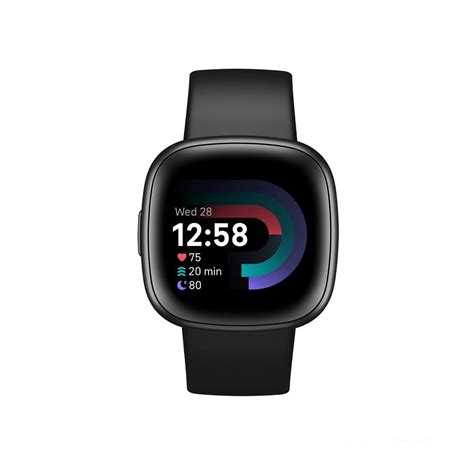 Fitbit Versa Schwarz Graphit Online Kaufen Bei Smartwatch Im