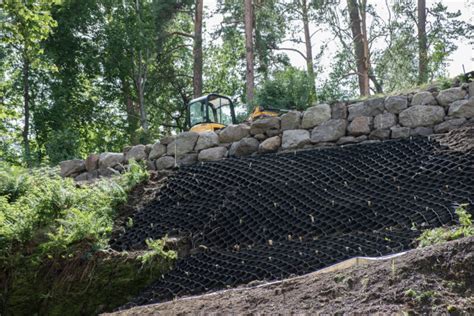 Hangsicherung Mit Geogittern Stabil Und Umweltfreundlich