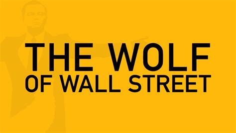 The Wolf of Wall Street Font FREE Download | Hyperpix