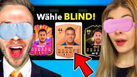 Fc Blind Fut Draft Challenge Vs Meine Freundin Youtube