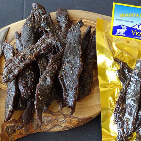 Peppered Venison Jerky | Mountain America Jerky