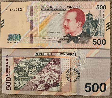 Se produkter som liknar 1x Honduras 500 Lempiras 2022 på Tradera