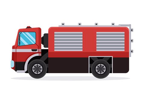 Fire Truck Fire Engine Illustration 21827102 PNG