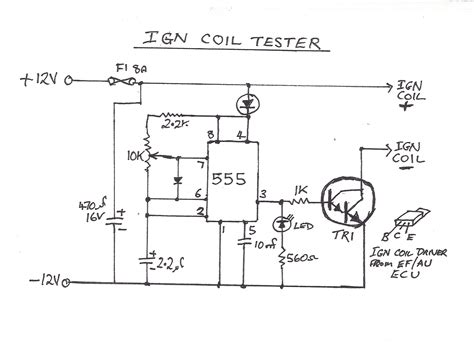 Car Ignition Coil Driver Circuit