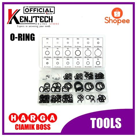 Jual O Ring Karet Rubber O Ring Seal Pcs Black Untuk Perkakas Jet