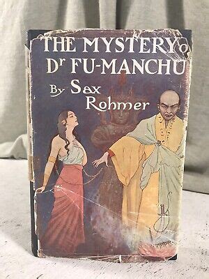 The Mystery Of Dr Fu Manchu By Sax Rohmer Hc Ebay