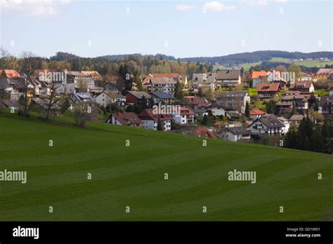 Scenic Countryside Surrounds The Black Forest Village Of St Margen