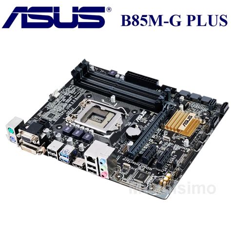 LGA 1150 ASUS B85M-G PLUS настольная материнская плата B85 B85M G Plus ...