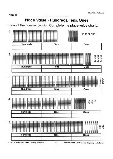 Place Value Worksheets Get Our Free Bundle Of 15 Worksheets Library