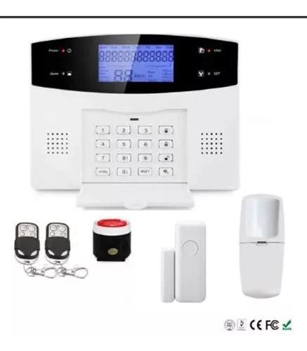 Kit Alarma Domiciliaria Inalambrica Gsm Wifi Linea Wl Zd