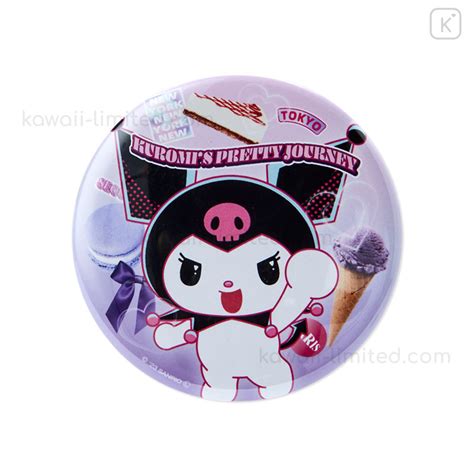 Japan Sanrio Can Badge Kuromi Kuromi S Pretty Journey Kawaii Limited