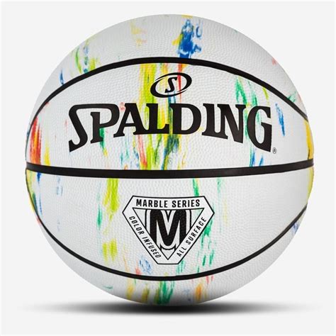 【afa 專注訓練】斯伯丁 Spalding 大理石系列 橡膠 7號 彩虹色 籃球 Spa84397 室外籃球 蝦皮購物