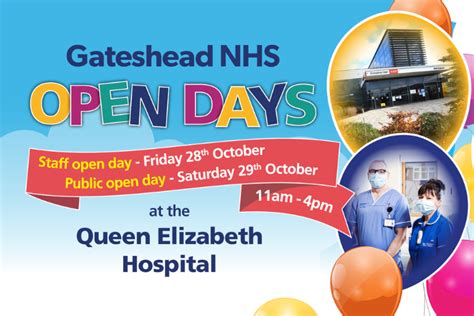 Meet Your Local NHS At Gatesheads Biggest Ever Open Day Gateshead Health