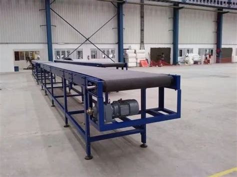 Mild Steel Rubber Belt Conveyor Capacity Kg Per Feet At Rs