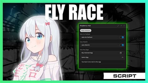 Fly Race Script Auto Go Fathest Auto Egg Auto Rebirth AutoFarm