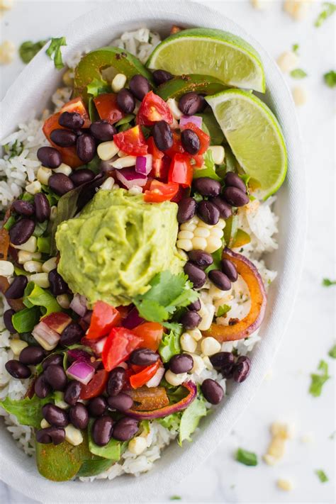 Chipotle Inspired Vegan Burrito Bowl Food With Feeling