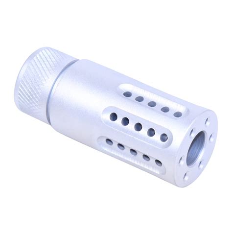 ar  micro barrel shroud  multi port muzzle brake unfinished design