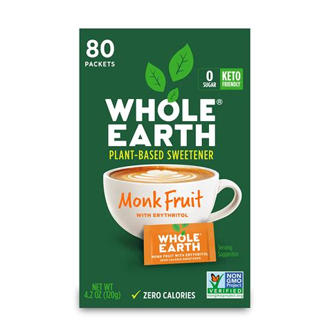 Whole Earth Sweetener Monk Fruit 80ct Packets Exp 01 22 2024 For Sale North Las Vegas Nv