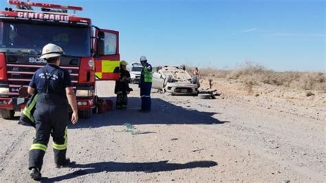 Impresionante vuelco dejó heridas a dos mujeres Mejor Informado