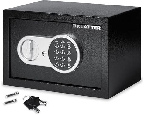 Klatter Caja Fuerte Digital Caja Seguridad Empotrable 31 X 20 X 20 Cm