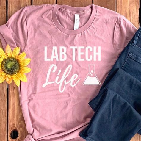 Lab Tech T Shirt Medical Lab Technician School Graduation Etsy