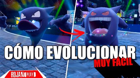 Cómo EVOLUCIONAR de HAUNTER a GENGAR en POKEMON Escarlata y Púrpura