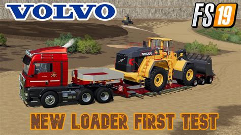 NEW VOLVO L 350 BETA LIVE TESTING FS19 MINING LOADER TCBO MINING