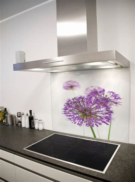 Printed Glass Splashback Patterned Glass Splashback Glass Splashback Printed Glass