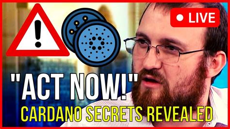 Why Cardano Ada Will Destroy All Rival Coins Charles Hoskinson