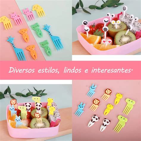 Fourchette De Table Pcs Set Fourchettes Fruits Pour Enfants Bo Te