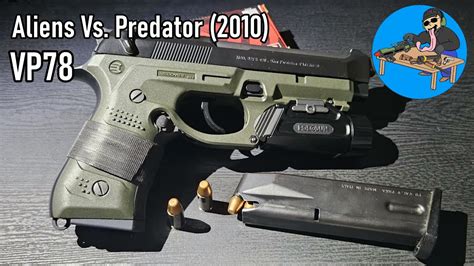 Aliens Vs Predator VP78 Beretta 92fs YouTube