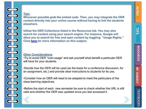 Open Educational Resources Oers Ppt