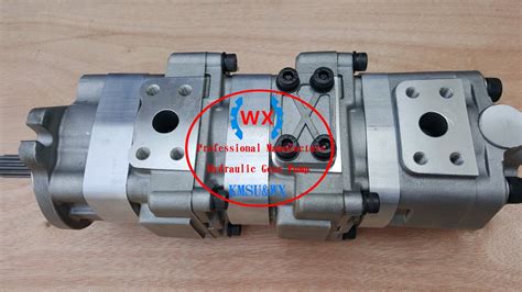 China Komatsu Excavator Hydraulic Parts Pc Pc Hydraulic Gear Pump